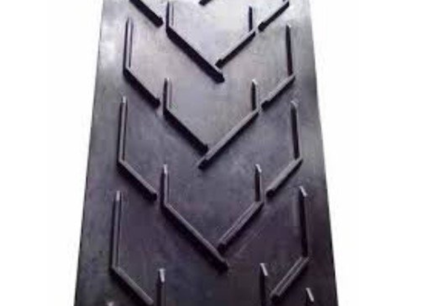 Crows foot weave conveyor belt construction