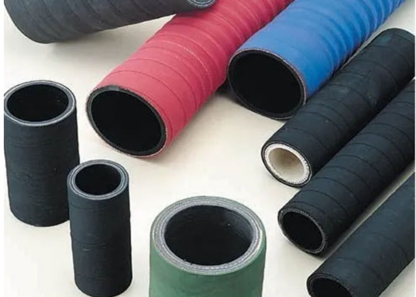 Industrial hose pipes selection